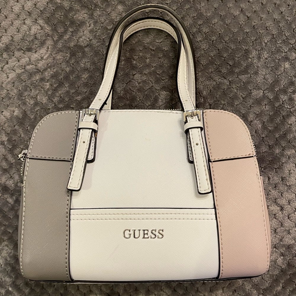 EUC! Guess color block shoulder bag.